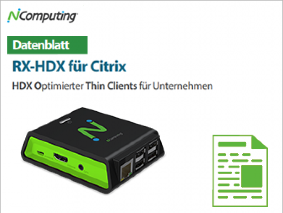 NComputing Download RX HDX Datenblatt